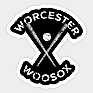 Worcester Woosox Baseball Triple Sticker